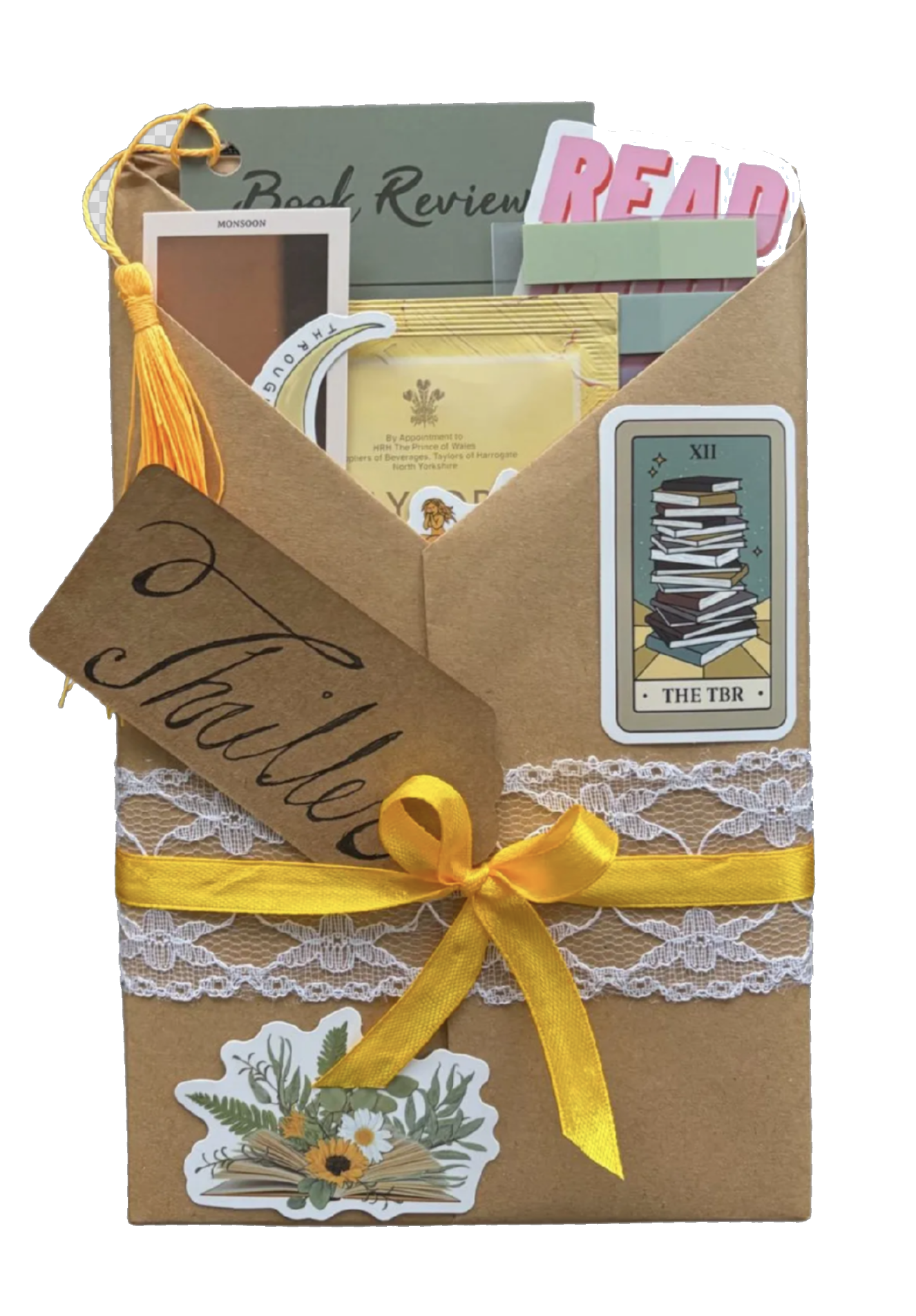 Thriller wrapped book package
